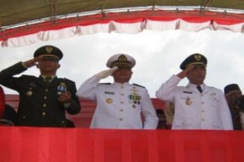 Upacara HUT RI di Natuna/Foto Rosyita