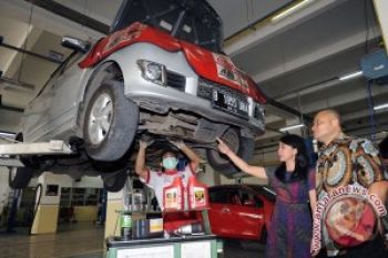 Toyota Daur Ulang Limbah Bengkel 