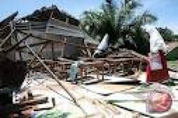 Puting Beliung Rusak 670 Rumah di Bogor 
