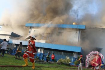 PLTD Trisakti Banjarmasin Terbakar