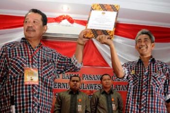 PENDAFTARAN BAKAL CALON GUBENUR SULSEL