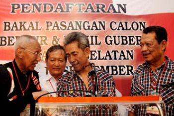 PENDAFTARAN BAKAL CALON GUBENUR SULSEL