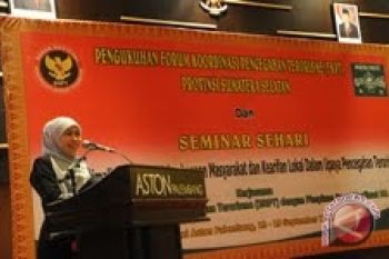 Gubernur Sumsel dukung pencegahan teroris 