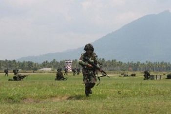 Latgab PPRC di Natuna/Foto Rusdianto