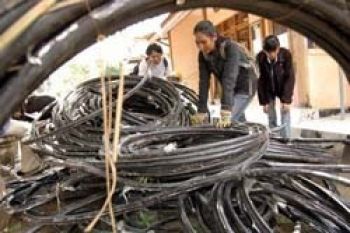 Curi Kabel Dua Kilometer, Rekanan Telkom Ditahan