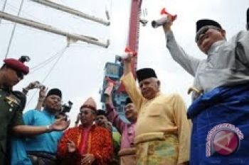 Gubernur Sumsel lepas kapal Parameswara menuju Malaka