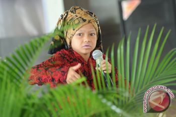 Pendongeng cilik pukau Gubernur Sumsel