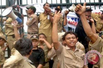 Tenaga honorer Palembang dirumahkan bertahap