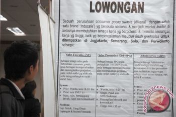 Bursa kerja di Sleman buka 2.378 lowongan 