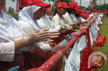 Menkes ajak masyarakat cuci tangan pakai sabun 