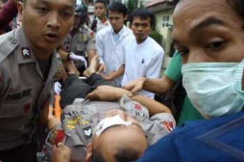 POLISI KORBAN BENTROK