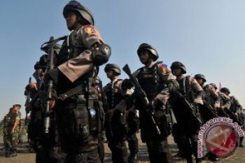 Pengamanan Mako Brimob Jateng Seperti Biasa