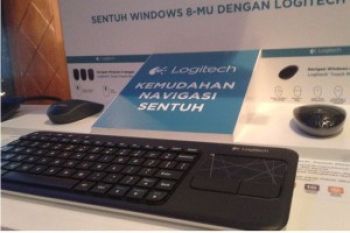 Wireless Touch Keyboard Logitech Tersedia Untuk Windows 8 