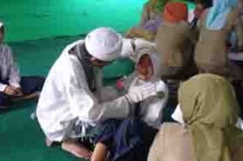 Siswi SMPN 1 Karimun Kesurupan Massal