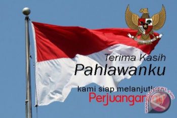 Seluruh PNS Sleman hadiri upacara Hari Pahlawan 