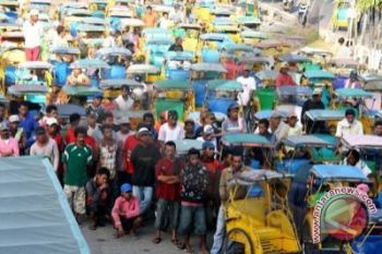 Ditlantas Polda gelar apel becak se-DIY 
