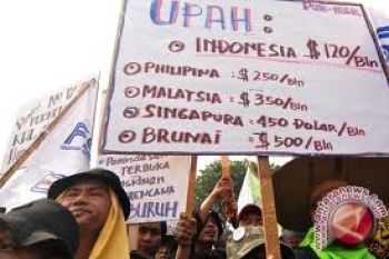 Upah Minimum Kota Palu 2013 Rp1,1 Juta