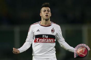 El Shaarawy sumbang dua gol dalam laga imbang melawan Napoli