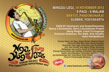 "Ngayogjazz 2012" jadikan jazz lebih merakyat 