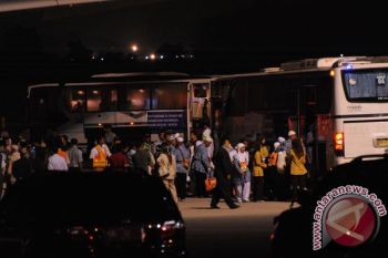 Kepulangan jamaah haji kloter 1 