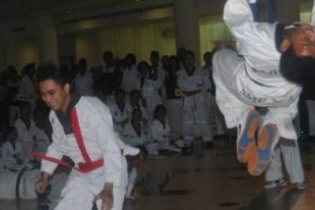 Atraksi Taekwondo