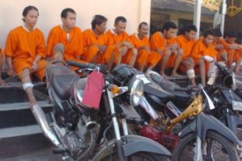 17 Sepeda Motor Curian Diamankan Polisi Banyumas