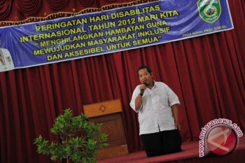 Penyandang cacat rayakan hari cacat internasional
