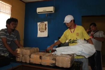 Polres Agam Amankan 50 Kilogram Ganja Kering