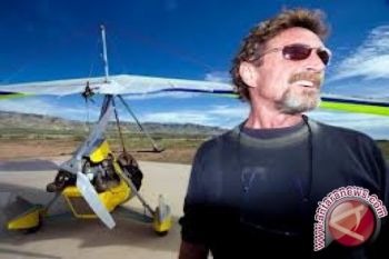  McAfee akhirnya ditangkap polisi Guatemala