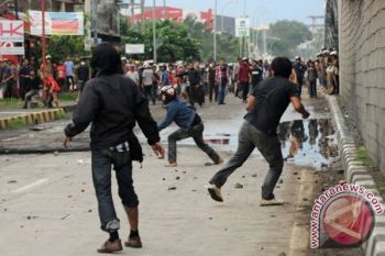 Polisi Terluka Saat Amankan Demonstrasi Di Morowali