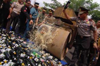 Pemusnahan Barang Bukti