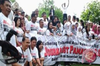 Telkomsel bangun kebersamaan dengan wartawan Pamasuka 