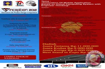 Team Cataland UGM juarai "Inception 2012" 