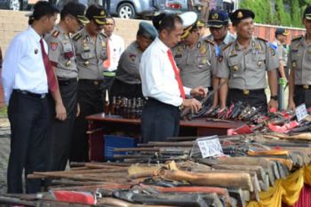 Pemusnahan Senpi Ilegal