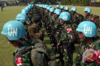PBB anugerahi piagam dan medali kepada TNI