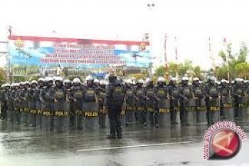 Aparat Sulteng Gelar Simulasi Penanganan Konflik