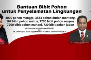 Dewi Aryani Pelopori Penghijauan Lahan Kritis di Brebes