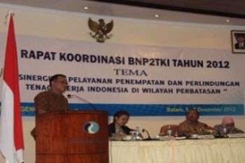 Rakor BNP2TKI/Foto Larno