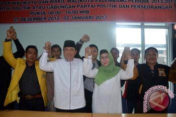 Sarimuda didukung 13 parpol ikut Pilkada Palembang 