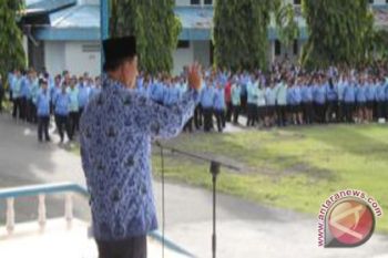 Kepala SKPD Bitung tanda tangani pakta integritas