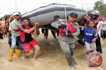 Wah, Sungai Ciujung Meluap