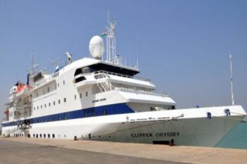 MV Clipper Odysey visits Banda Aceh