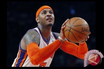 Carmelo cedera kaki tapi Knicks kalahkan Cavaliers