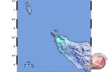 Satu tewas dan tujuh cedera akibat gempa di Aceh