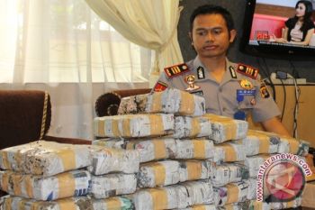 Polisi Gagalkan Penyelundupan Ganja