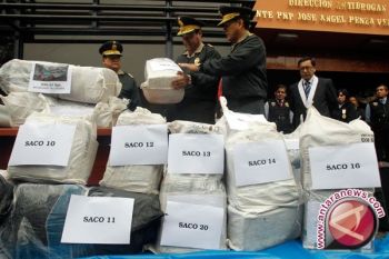 Polisi Kolombia sita 3,8 ton kokain