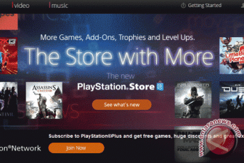  Sony Entertainment luncurkan toko "online" terbaru
