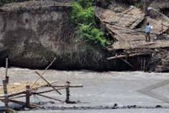 Hujan Akibatkan Banjir Lahar dari Merapi
