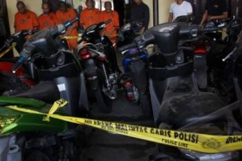 Pencuri Ribuan Sepeda Motor Ditangkap