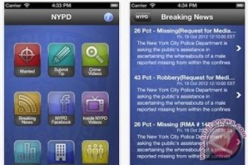 NYPD Luncurkan Aplikasi Pelaporan Kejahatan